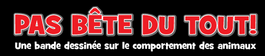 Pas  bête du tout! Une bande dessinée sur le comportement des animaux